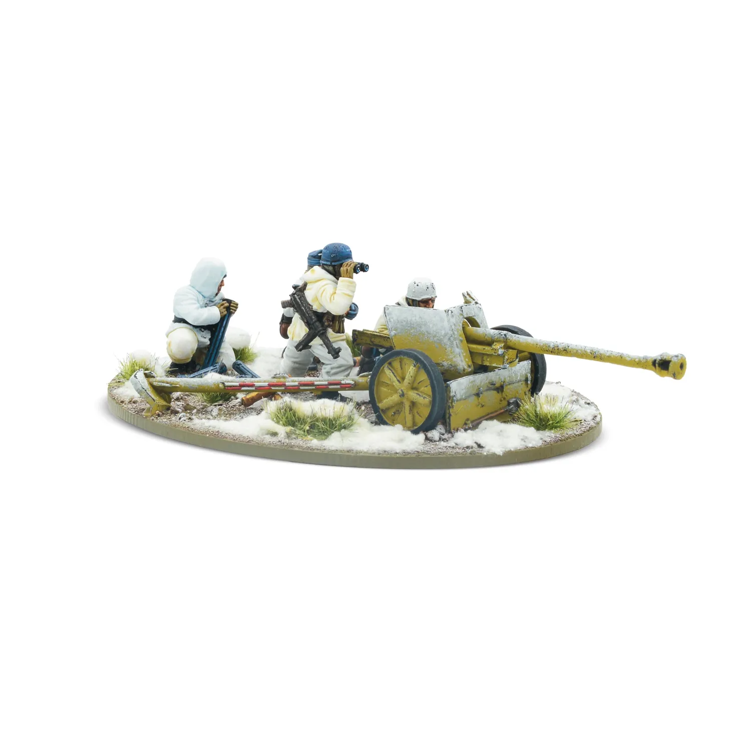 Bolt Action Winter Fallschirmjäger Pak 40 canon antichar hiver