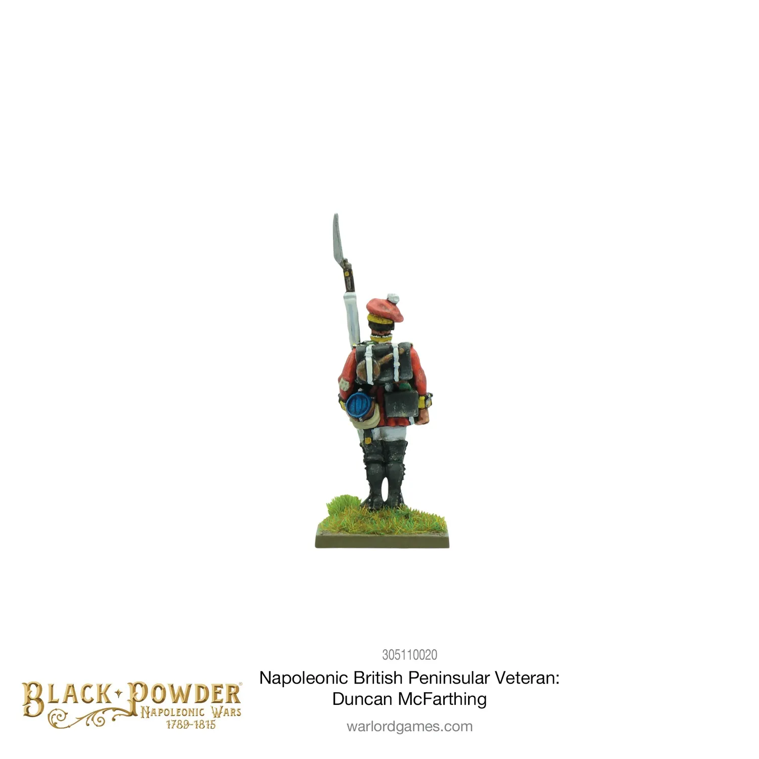 Warlord Games Black Powder Duncan McFarthing figurine vétéran résine
