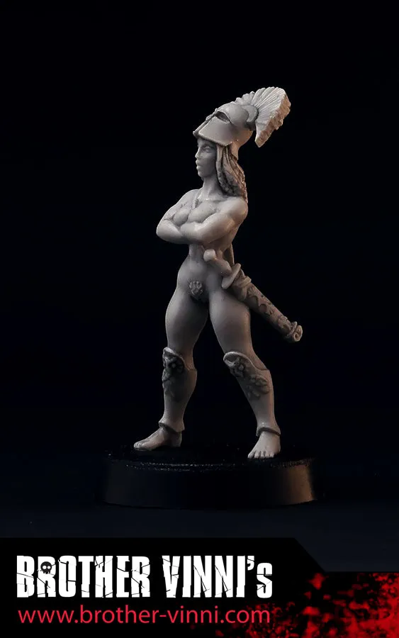 Brother Vinni Hoplite Grecque figurine 28mm commandante