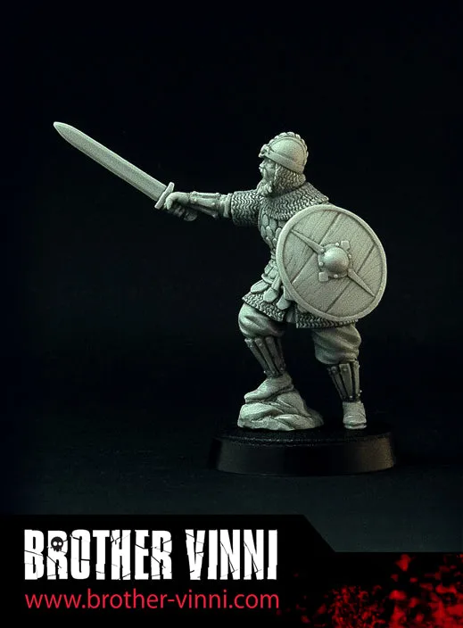 Brother Vinni Harald Hardrada figurine résine 32mm SAGA