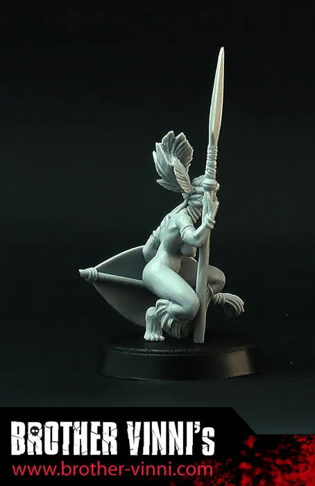 Brother Vinni Amazone tribale figurine 28 mm résine