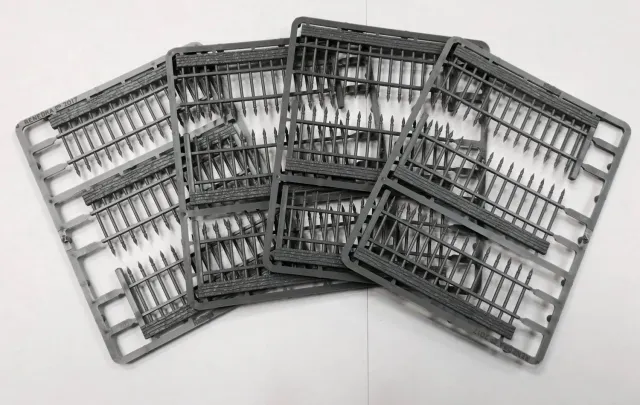 Bolt Action Railings (No Gate) barrières terrain plastique pack