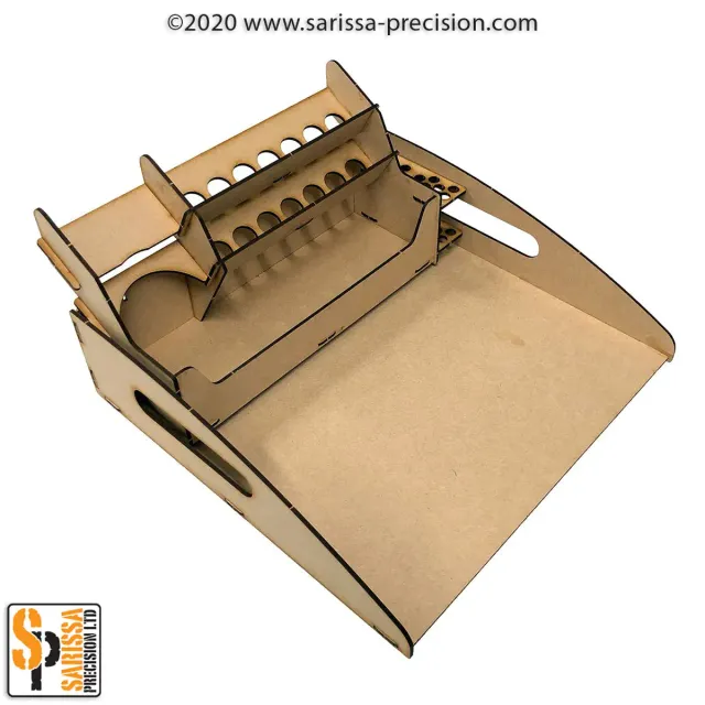 Bolt Action A4 Hobby Station System station peinture A4 MDF modulaire