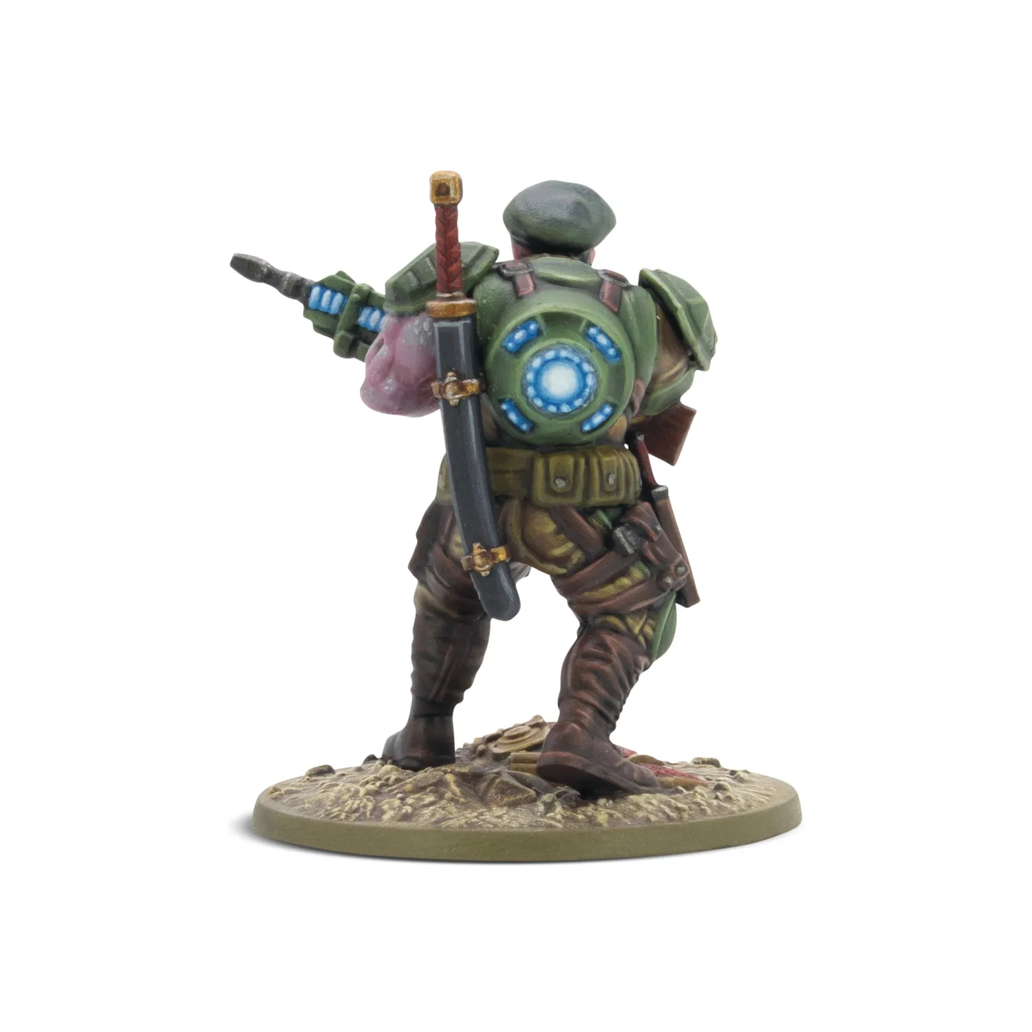 Konflikt 47 Captain Leo Bianchi figurine plastique US