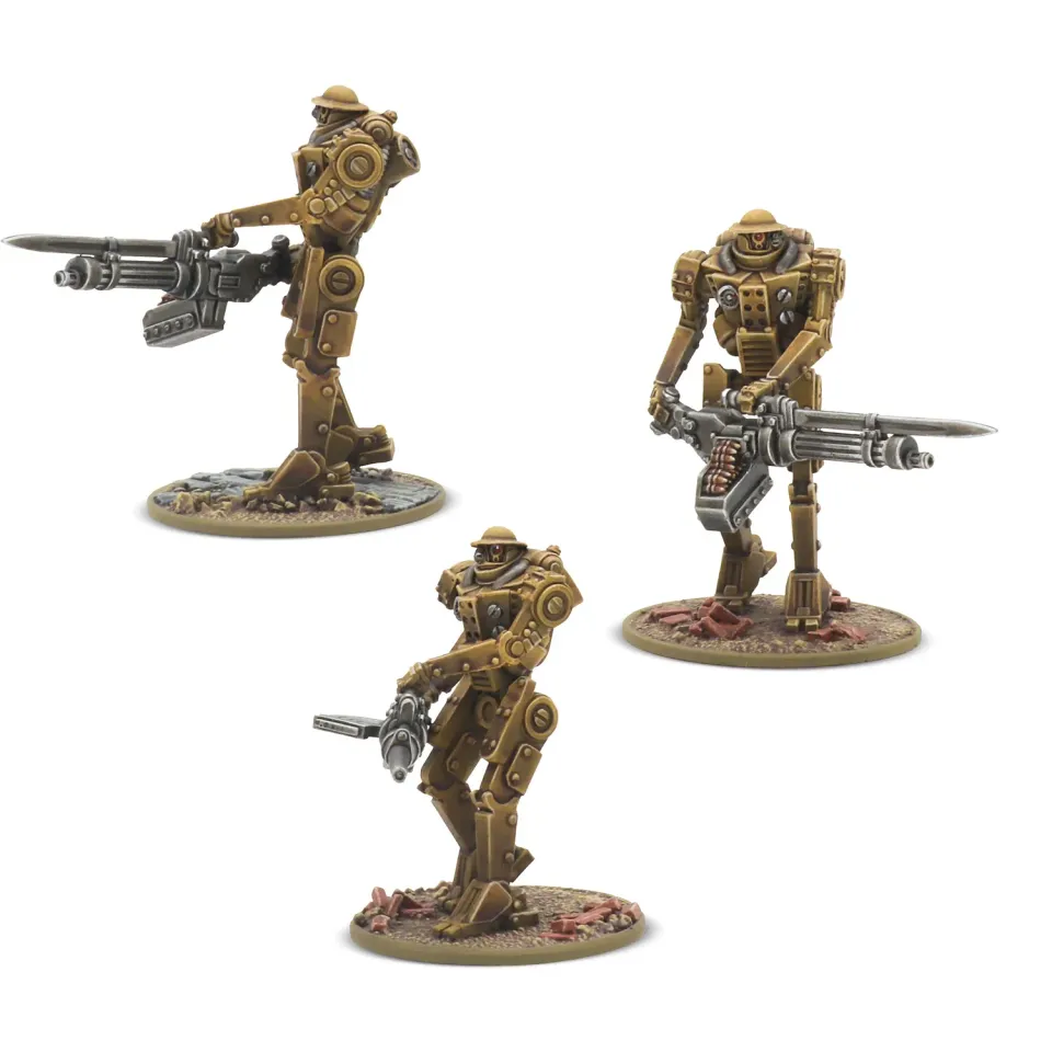 Konflikt 47 Mk II Heavy Automated Infantry Squad résine x3