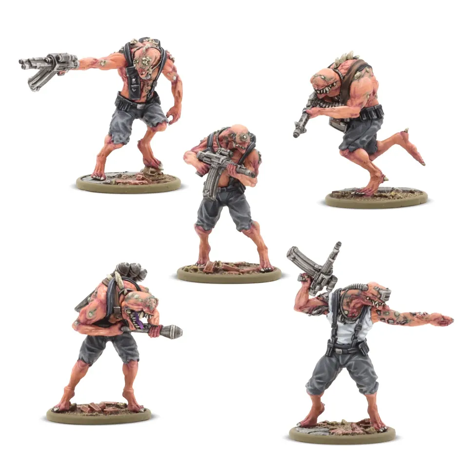 Bolt Action Konflikt 47 Nachtalben StG 44Z escouade résine 5 figurines