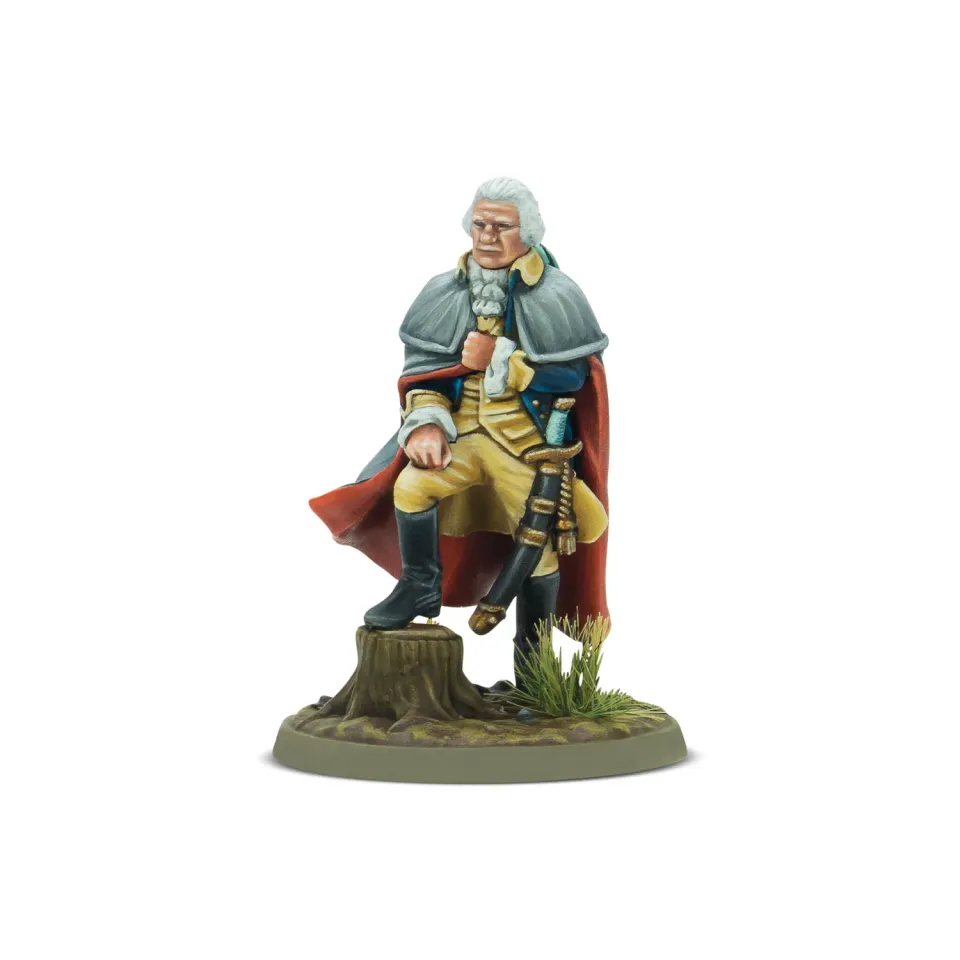 Bolt Action Soldier of Fortune 36 George Washington figurine résine