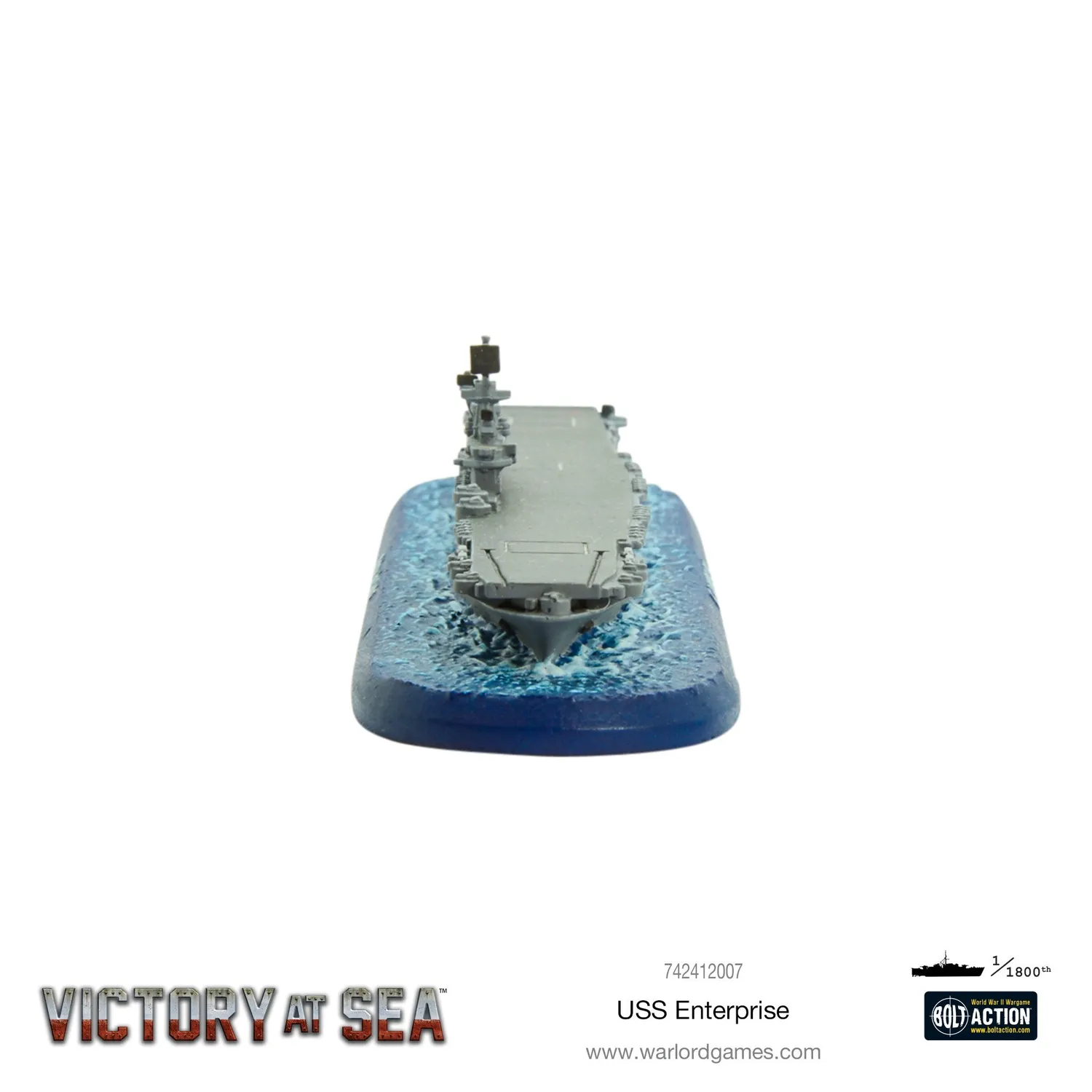 Bolt Action Victory at Sea USS Enterprise porte-avions