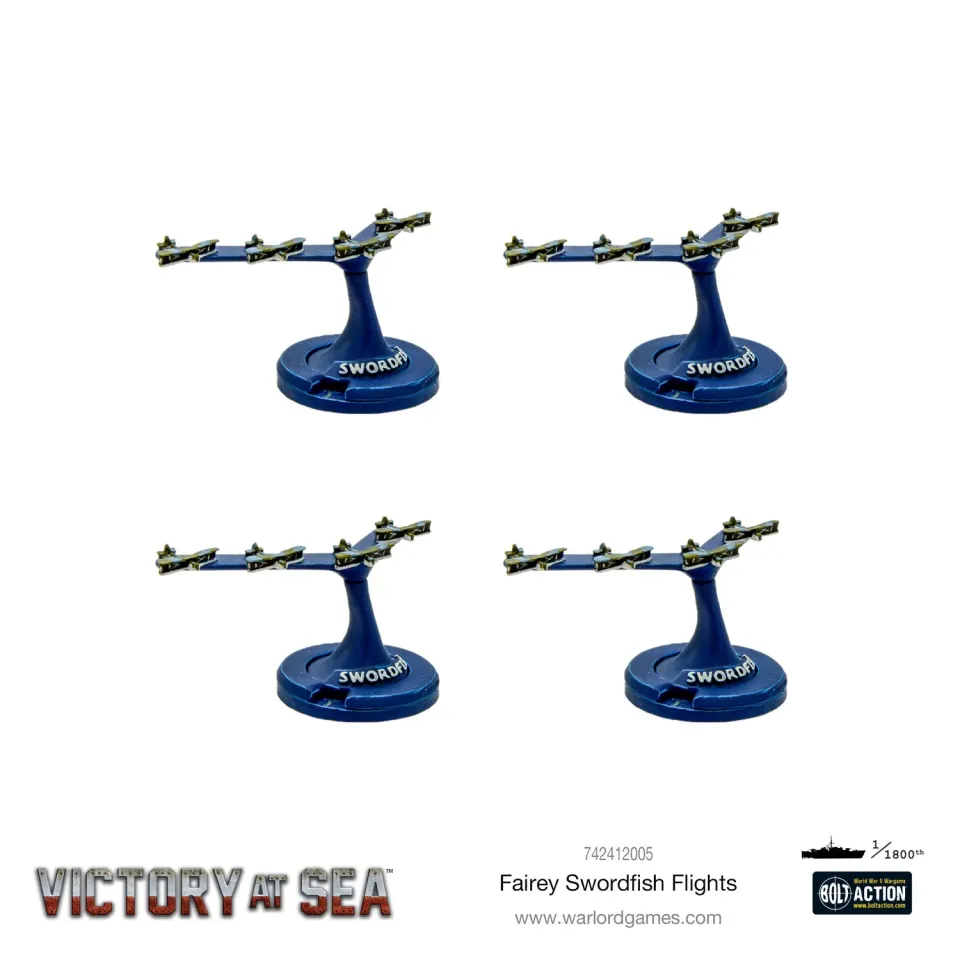 Bolt Action Fairey Swordfish flights avions de jeu