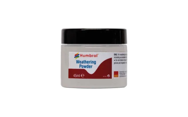 Bolt Action Humbrol Weathering Powder White poudre patine 45 ml
