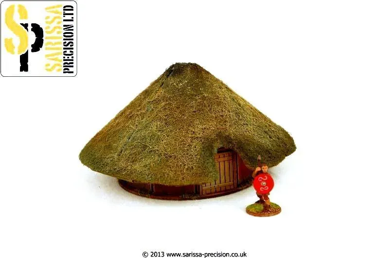 Bolt Action Celtic Roundhouse terrain Default Title MDF