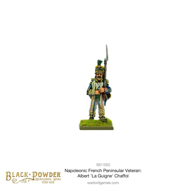 Black Powder Albert La Guigne figurine résine vétéran