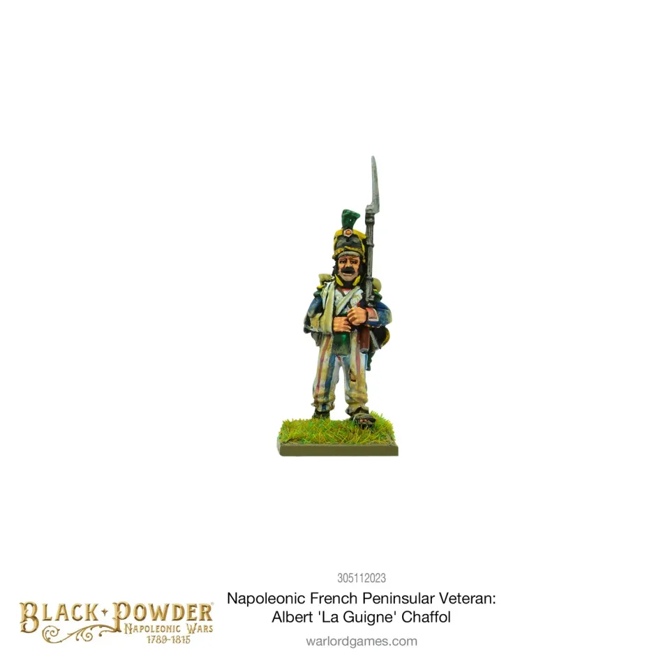Black Powder Albert La Guigne figurine résine vétéran