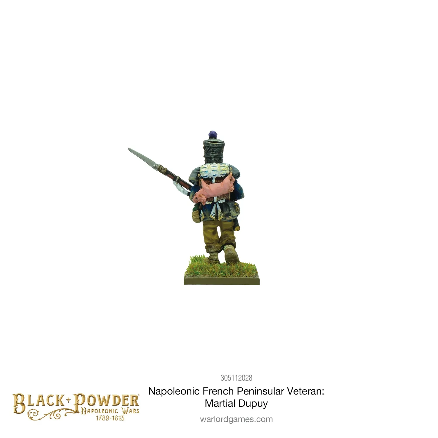 Bolt Action Black Powder Martial Dupuy figurine 1 pièce résine