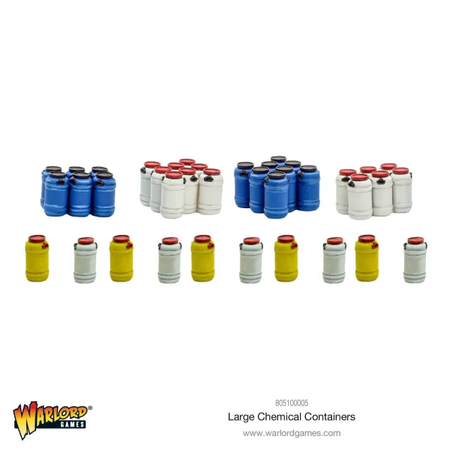 Bolt Action Large Chemical Containers décor résine métal