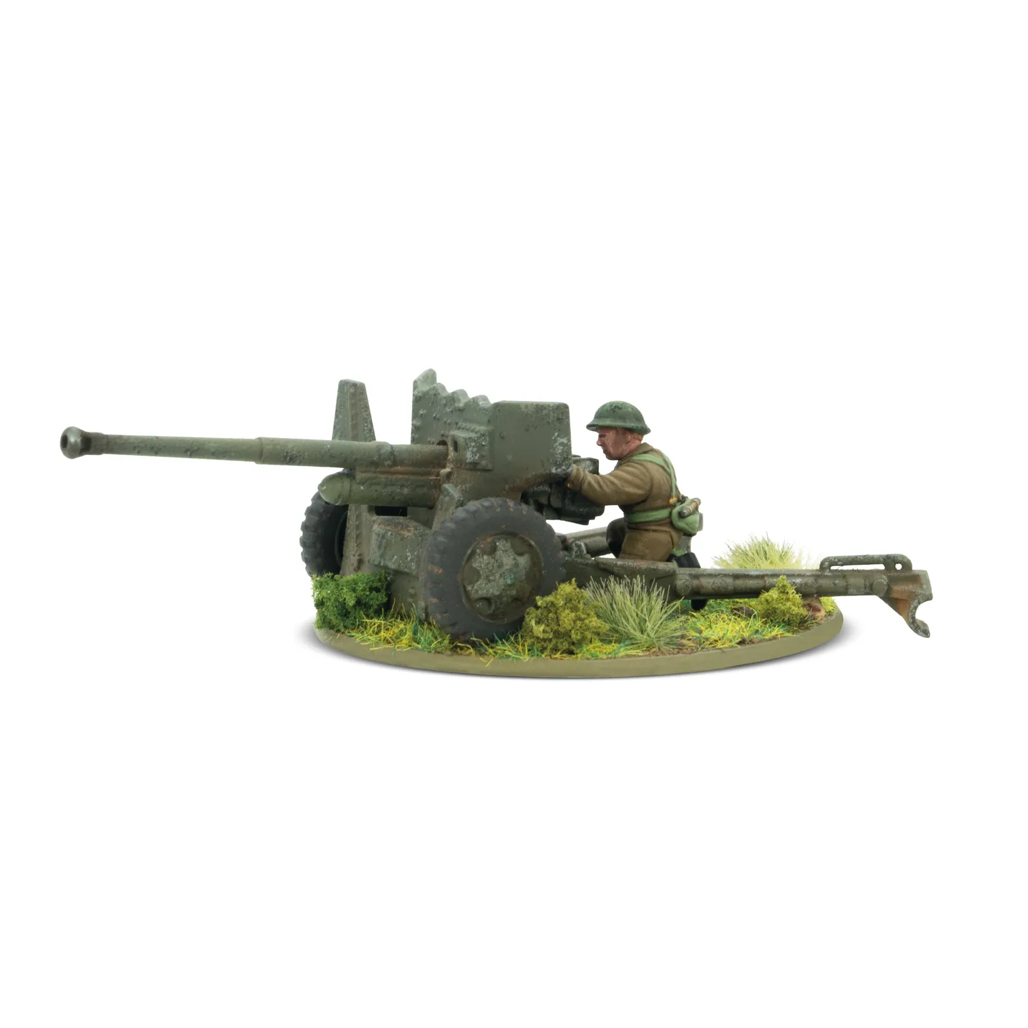 Bolt Action 6-pounder canon antichar plastique