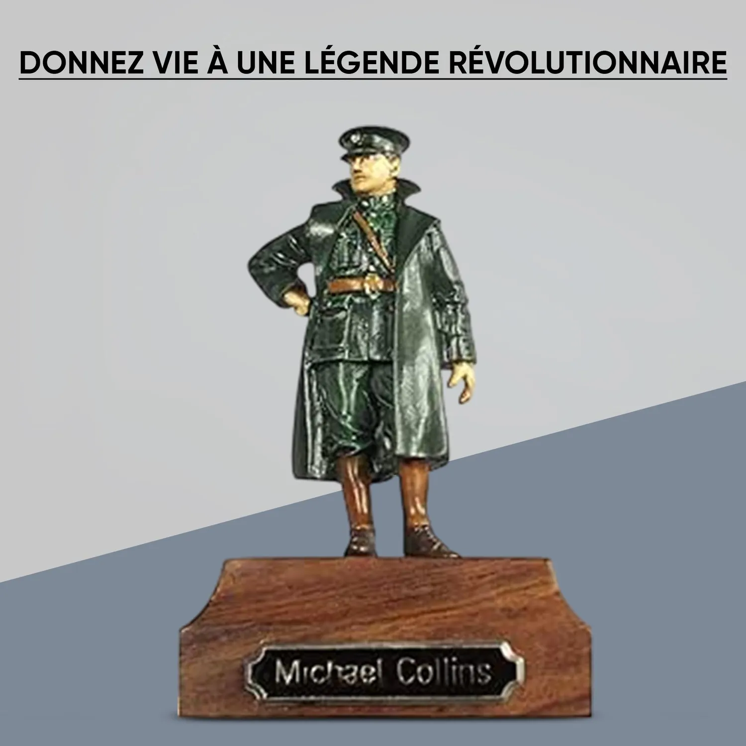 Prince August Michael Collins statue en étain 54 mm peinte à la main