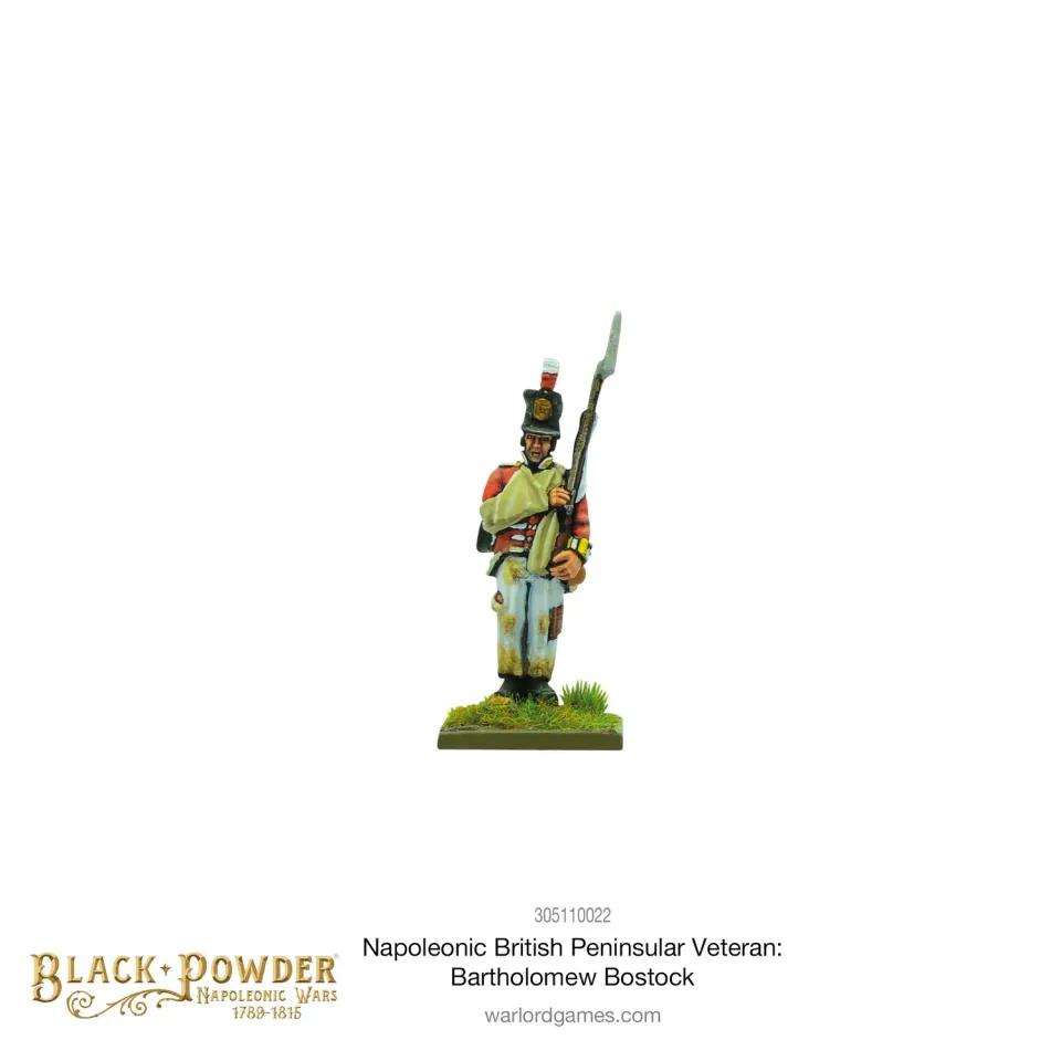 Bolt Action Napoleonic Bartholemew Bostock figurine résine
