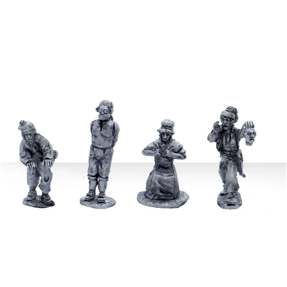 Bolt Action Black Powder Madame Guillotine figurines métal