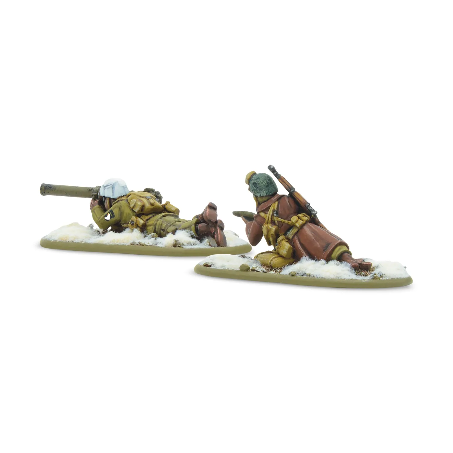 Bolt Action US Army (Winter) Bazooka Team (Prone) équipe antichar