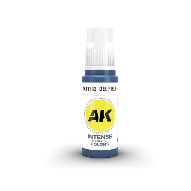 AK Interactive 3Gen Deep Blue peinture acrylique 17ml bleu