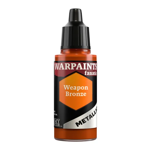 The Army Painter Warpaints Fanatic Metallic Weapon Bronze peinture acrylique 18 ml