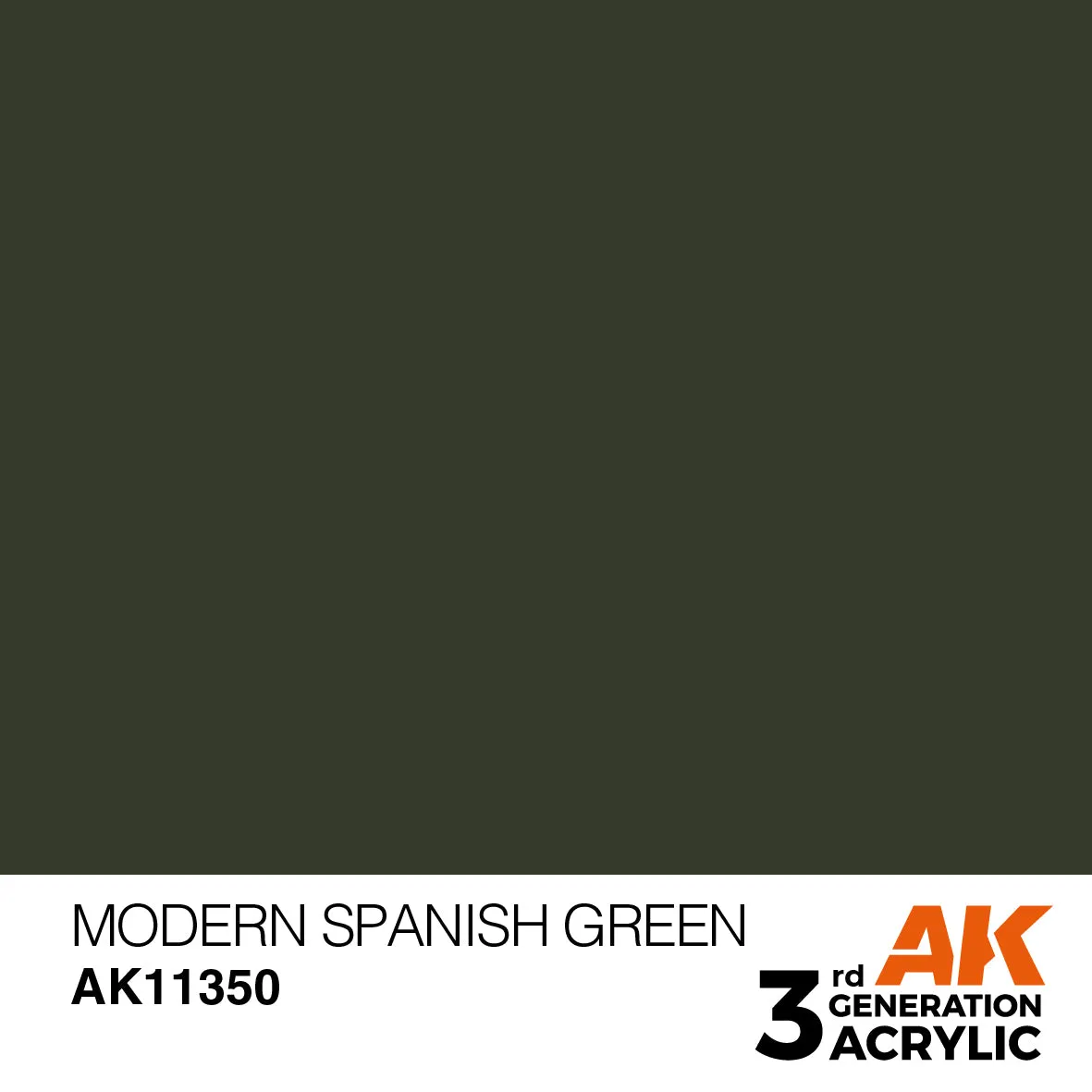 AK Interactive 3Gen Modern Spanish Green peinture 17ml mate