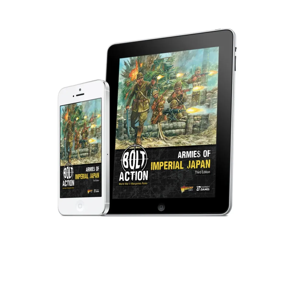 Bolt Action Armies of Imperial Japan Third Edition eBook règles Japon