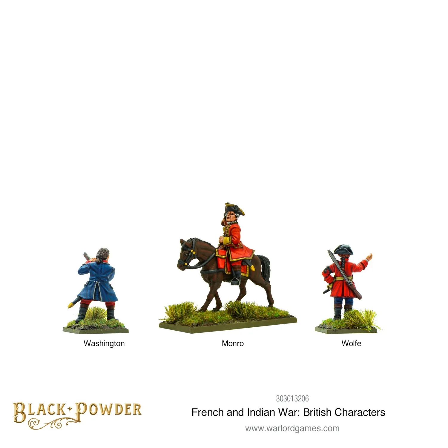 Bolt Action British Characters figurines personnages monté démontés
