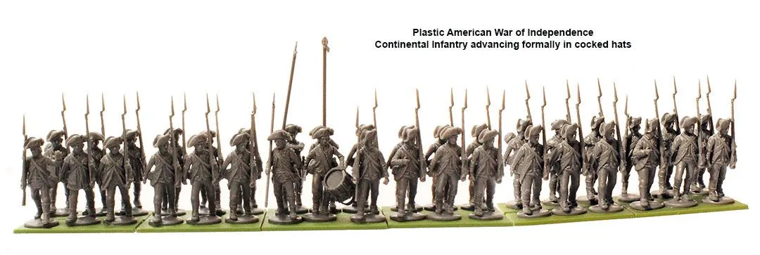 Perry Miniatures American War of Independence Continental Infantry 1776-1783 figurines plastique