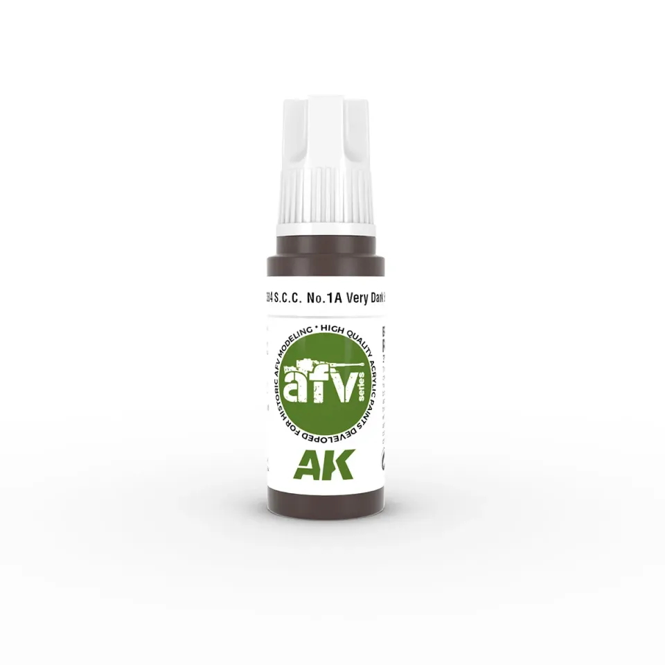 AK Interactive 3Gen S.C.C. No.1A peinture 17ml brun