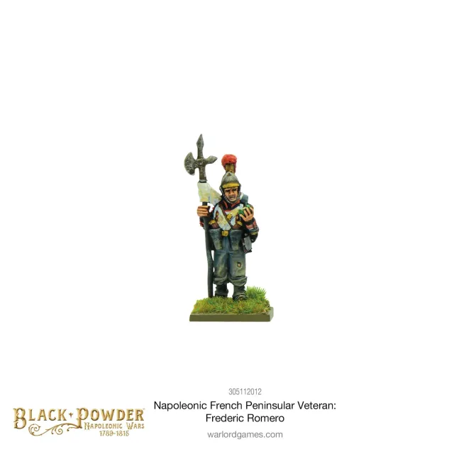 Warlord Black Powder Frédéric Romero figurine 28 mm résine