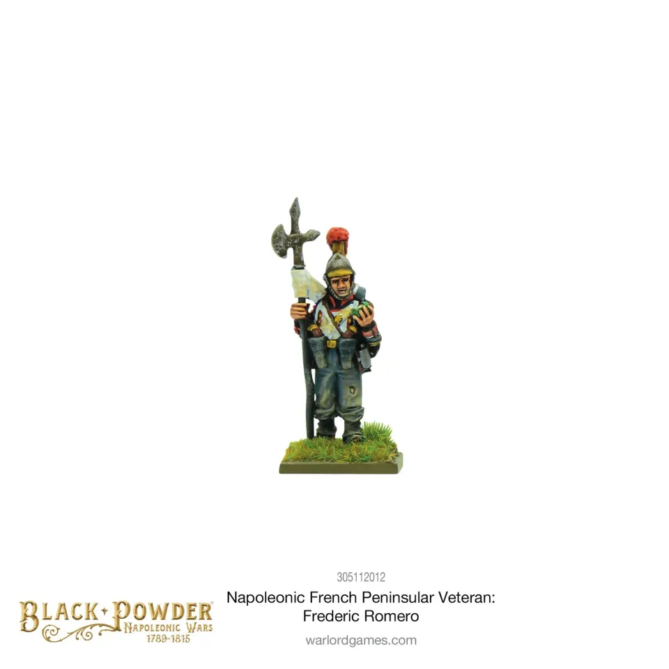 Warlord Black Powder Frédéric Romero figurine 28 mm résine