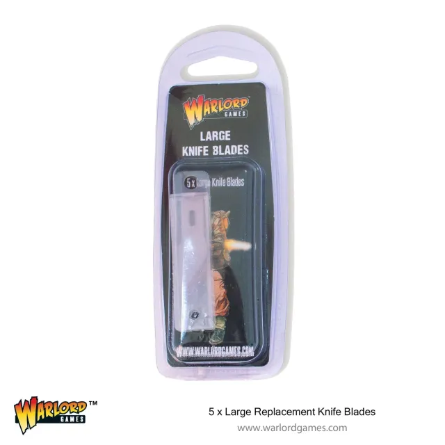 Warlord Games grandes lames cutter rechange x5 acier