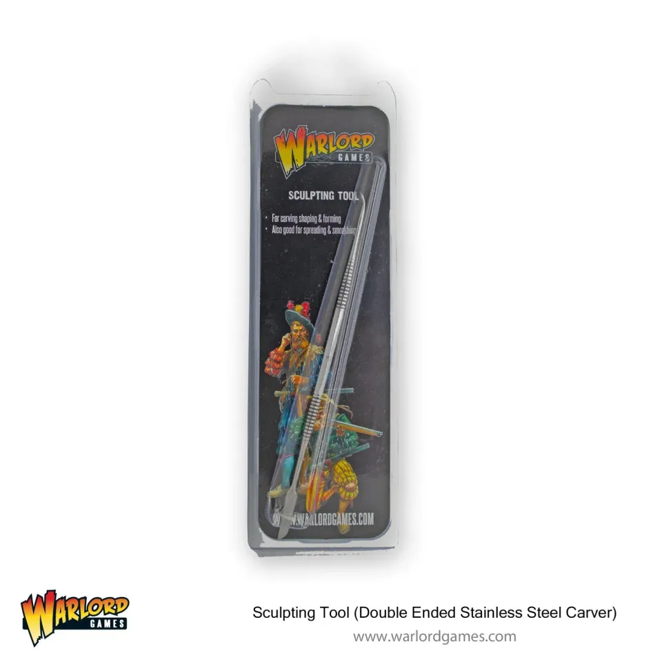 Warlord Sculpting Tool double embout outil sculpture acier