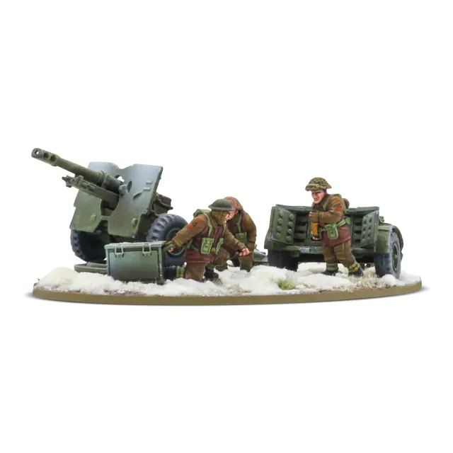 Bolt Action 25-Pdr Howitzer infanterie hiver canon métal résine