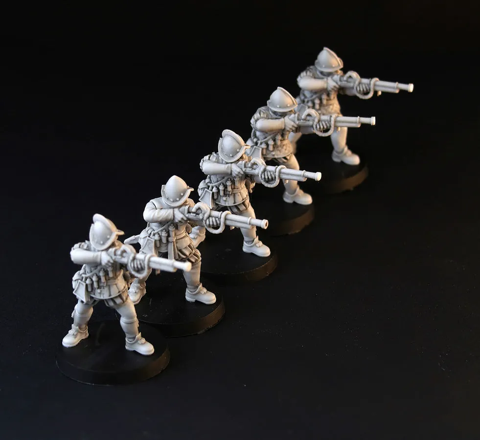 Brother Vinni Spanish Musketeers figurines résine 28mm x5