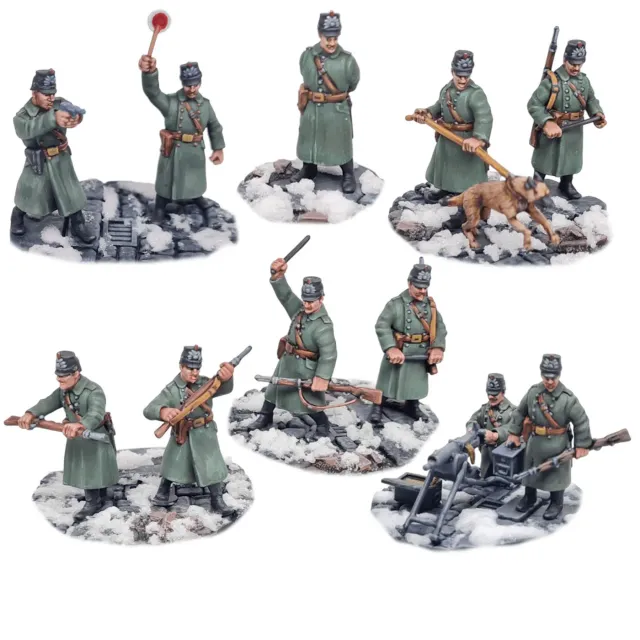 Des Tranchées aux Barricades Schupo Schutzpolizei figurines 28mm