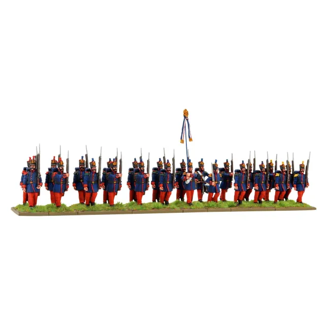 Bolt Action Crimean War French Line Infantry regiment figurines métal