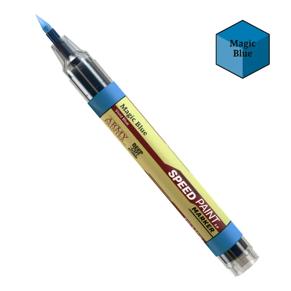 Army Painter Speedpaint Magic Blue feutre peinture