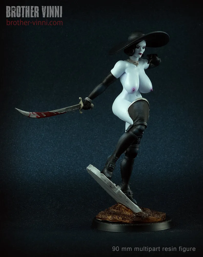 Brother Vinni Vampire Lady figurine résine 90mm vampire