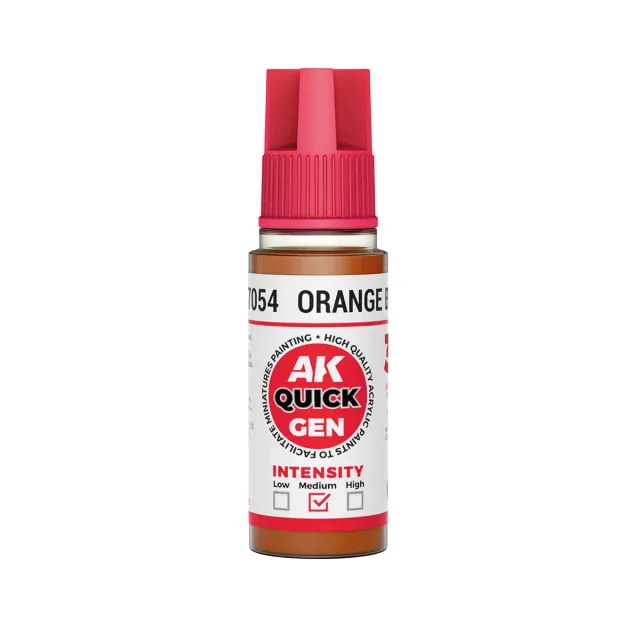 Bolt Action AK Interactive QuickGen Orange Brown peinture 18 ml