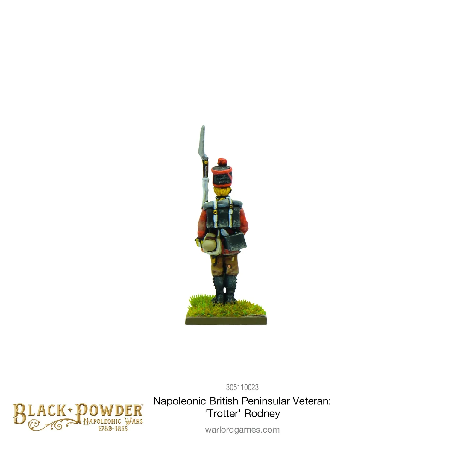 Bolt Action Black Powder Napoleonic British Peninsular Veteran Trotter Rodney figurine
