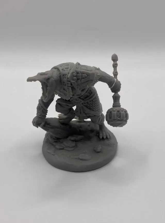 Epic Forge Sobeskset Gardien Crocodilien figurine résine