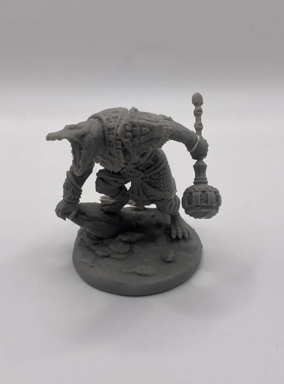 Epic Forge Sobeskset Gardien Crocodilien figurine résine