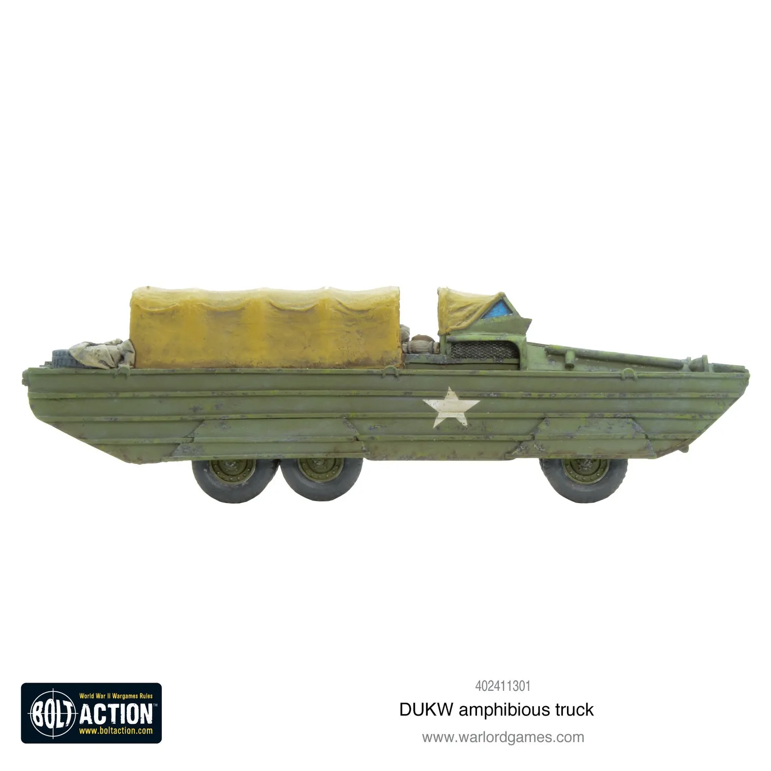 Bolt Action DUKW camion amphibie miniature US
