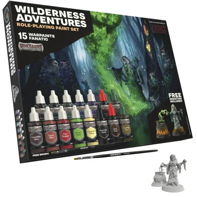 Army Painter GameMaster Wilderness Adventures coffret peinture 15