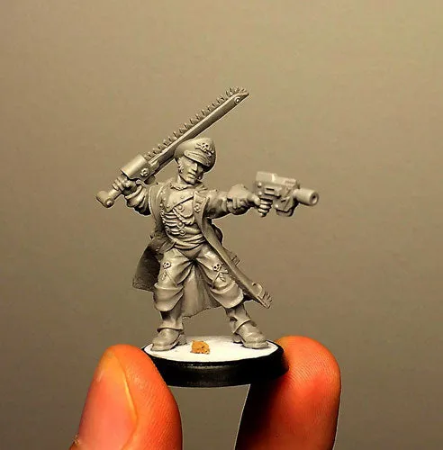 Brother Vinni Commissar #3 figurine science-fiction 28 mm résine