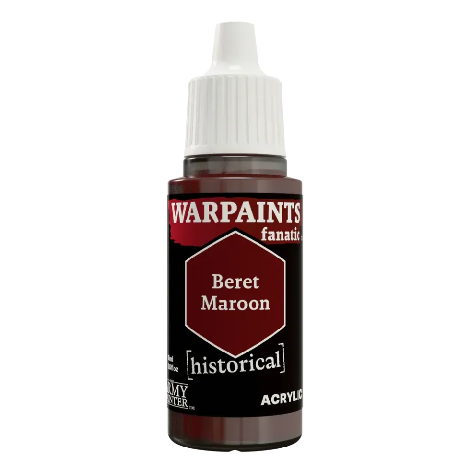 Army Painter Warpaints Historical Beret Maroon peinture rouge