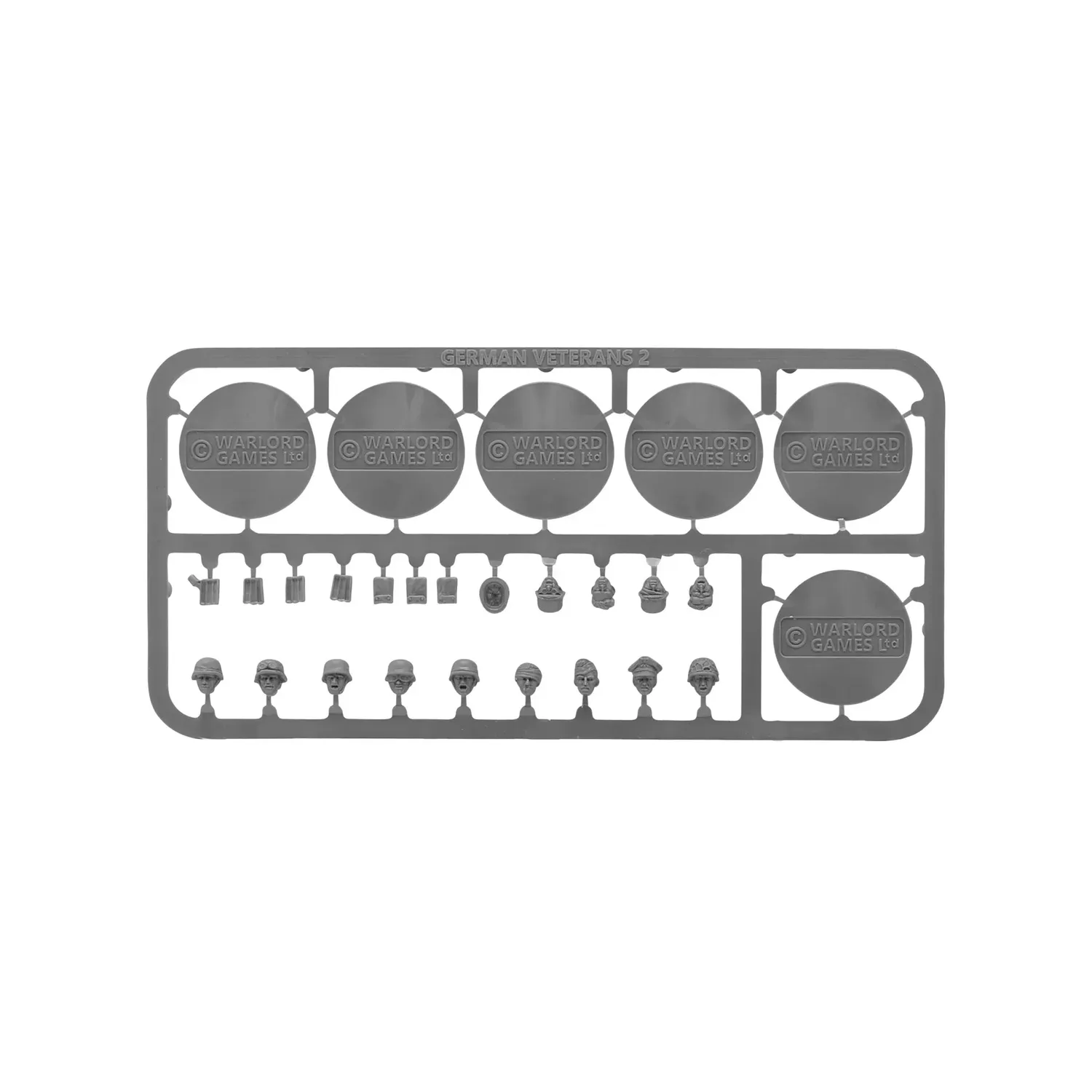Bolt Action German Veteran Infantry Sprue grappe plastique